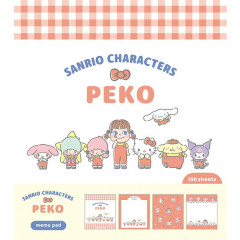 Japan Peko × Sanrio Memo Pad - A
