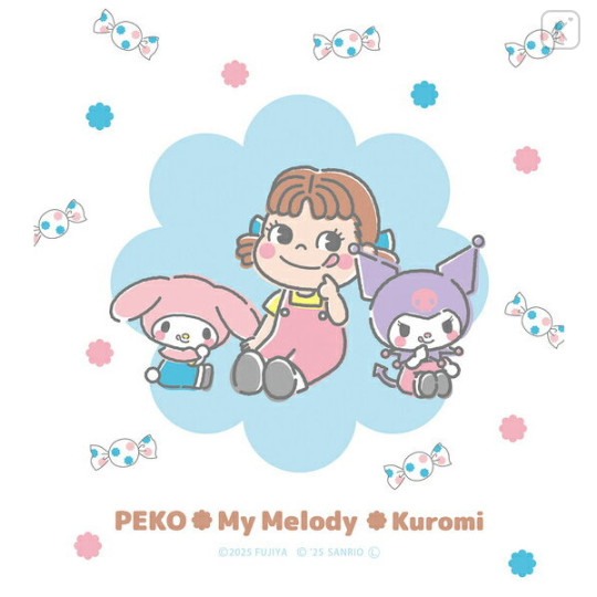 Japan Peko × Sanrio Memo Pad - Kuromi & My Melody & Peko-chan : B - 2