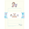 Japan Peko × Sanrio Mini Letter Set - Kuromi & Peko-chan - 1