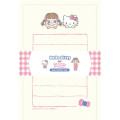 Japan Peko × Sanrio Mini Letter Set - Hello Kitty & Peko-chan : B - 1
