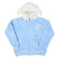 Japan Sanrio Original Zip Up Fleece Hoodie - Cinnamoroll - 1