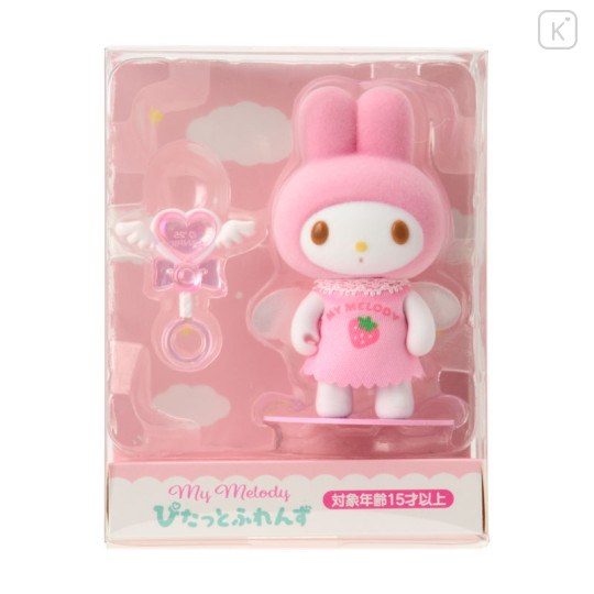 Japan Sanrio Original Flocked Doll - My Melody : Pitatto Friends Mini Angel - 1
