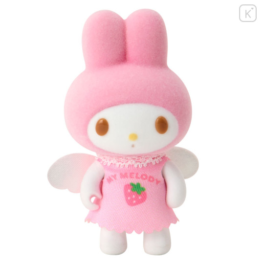 Japan Sanrio Original Flocked Doll - My Melody : Pitatto Friends Mini Angel - 3