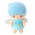 Japan Sanrio Original Flocked Doll - Little Twin Stars Kiki : Pitatto Friends Mini Angel - 3