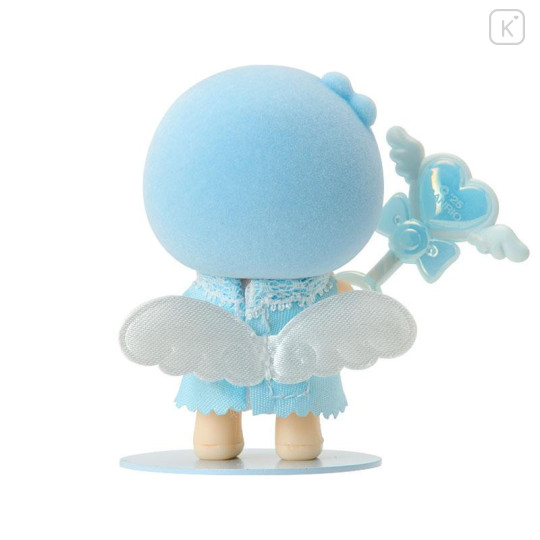 Japan Sanrio Original Flocked Doll - Little Twin Stars Kiki : Pitatto Friends Mini Angel - 6
