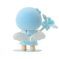 Japan Sanrio Original Flocked Doll - Little Twin Stars Kiki : Pitatto Friends Mini Angel - 6