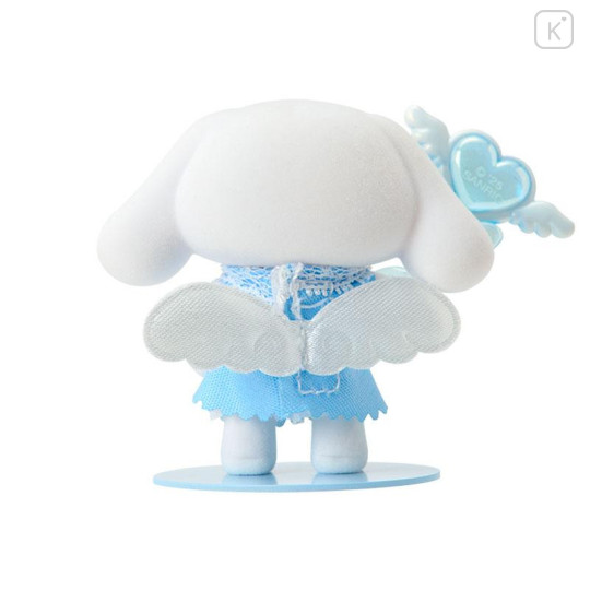 Japan Sanrio Original Flocked Doll - Cinnamoroll : Pitatto Friends Mini Angel - 6