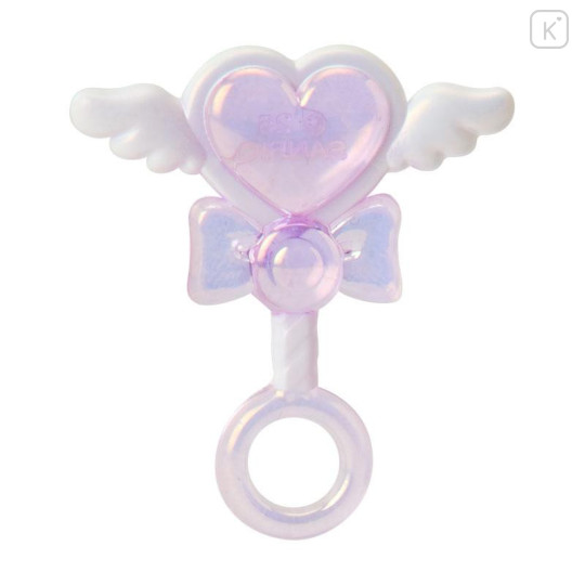 Japan Sanrio Original Flocked Doll - Kuromi : Pitatto Friends Mini Angel - 4