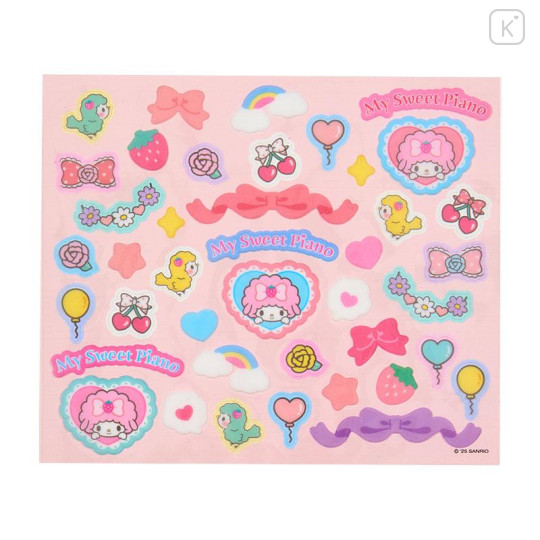 Japan Sanrio Original Piggy Bank - My Sweet Piano : Strawberry - 4