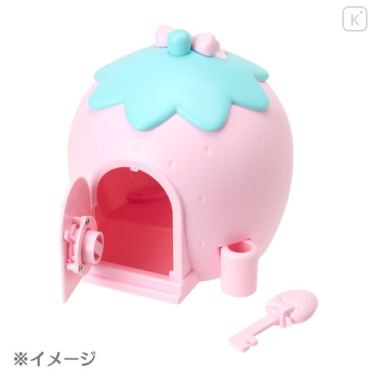 Japan Sanrio Original Piggy Bank - Marron Cream : Strawberry - 6