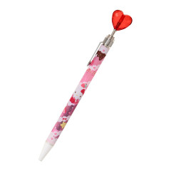 Japan Sanrio Heart Mascot Ballpoint Pen - Hello Kitty : Whipped decoration