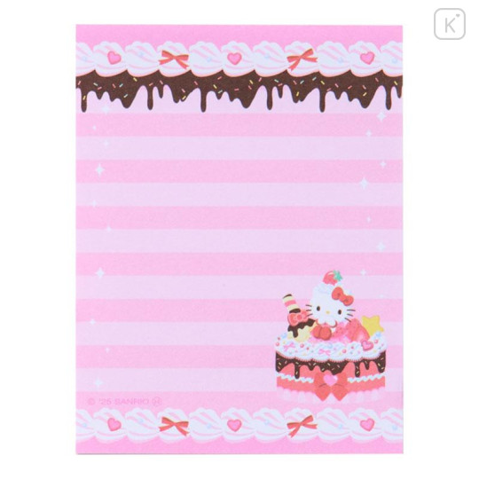 Japan Sanrio Lockable Case & Memo Set - Hello Kitty : Whipped Decoration - 4