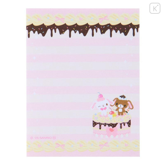 Japan Sanrio Lockable Case & Memo Set - Sugarbunnies : Whipped Decoration - 4