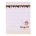 Japan Sanrio Lockable Case & Memo Set - Sugarbunnies : Whipped Decoration - 4