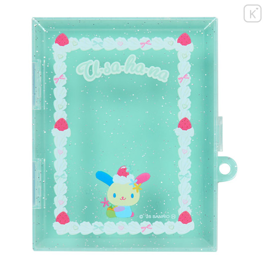 Japan Sanrio Lockable Case & Memo Set - Usahana : Whipped Decoration - 3