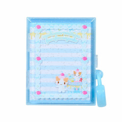 Japan Sanrio Lockable Case & Memo Set - Masyumaro : Whipped Decoration