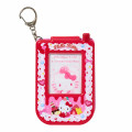 Japan Sanrio Pass Case - Hello Kitty : Whipped Decoration - 1