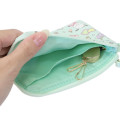 Japan Sanrio Mini Pouch & Pass Case Card Holder with Reel - Pochacco : Fav Hobby Mint - 3