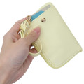 Japan Sanrio Mini Pouch & Pass Case Card Holder with Reel - Pompompurin : Fav Hobby - 2