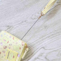 Japan Sanrio Mini Pouch & Pass Case Card Holder with Reel - Pompompurin : Fav Hobby - 4