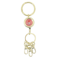 Japan Sanrio Retractable Reel Keychain - My Melody : Sitting