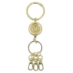 Japan Sanrio Retractable Reel Keychain - Pompompurin : Sitting