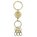 Japan Sanrio Retractable Reel Keychain - Pompompurin : Sitting - 1