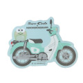 Japan Sanrio Vinyl Sticker - Keroppi : Hapidanbui Boys Super Cub Motorcycle - 1