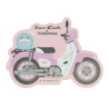 Japan Sanrio Vinyl Sticker - Tuxedo Sam : Hapidanbui Boys Super Cub Motorcycle - 1