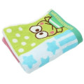 Japan Sanrio Jacquard Face Towel - Keroppi : Friends Colorful - 4