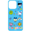 Japan Tamagotchi Lenticular Phone Case Insert For Clear iPhone 15 / 14 / 13 Case - Characters Blue - 3