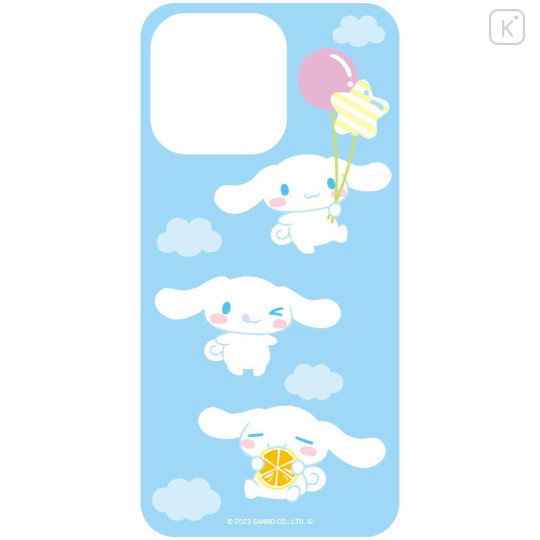 Japan Sanrio Lenticular Phone Case Insert For Clear iPhone Case - Cinnamoroll : Blue Sky - 3