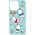 Japan Sanrio Lenticular Phone Case Insert For Clear iPhone Case - Pochacco : Turquoise - 3
