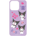 Japan Sanrio Lenticular Phone Case Insert For Clear iPhone Case - Kuromi : Purple - 3