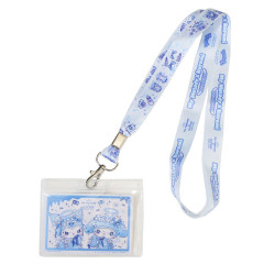 Japan Sanrio Neck Strap - Kuromi &amp; My Melody : Dolly Mix White Blue