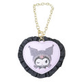 Japan Sanrio Mascot Bag Charm - Kuromi : 20th Anniversary Angel Purple Frill - 1