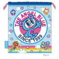 Japan Angel Blue Drawstring Pouch - Rainbow Cute Girls - 2