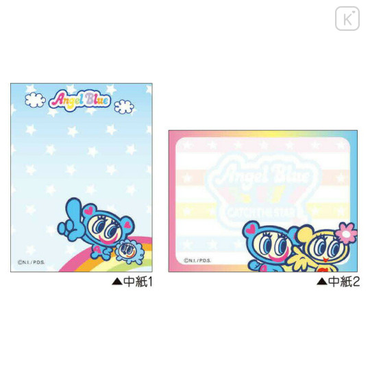 Japan Angel Blue Mini Notepad - Nakamura kun Rainbow - 2