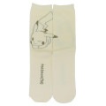Japan Pokemon Ankle High Socks - Pikachu : Wink Ivory Beige - 1