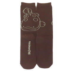 Japan Pokemon Ankle High Socks - Clodsire : Brown