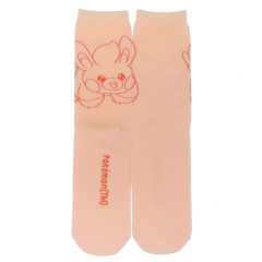 Japan Pokemon Ankle High Socks - Pawmi : Light Orange