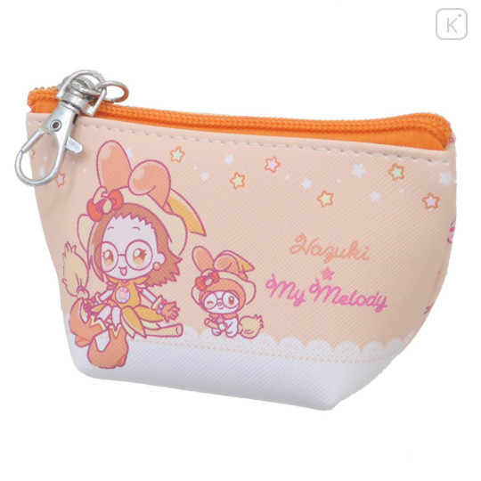 Japan Sanrio × Ojamajo Doremi Triangular Mini Pouch - My Melody × Hazuki Orange - 1