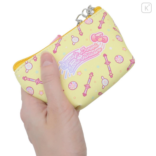 Japan Sanrio × Doremi Triangular Mini Pouch - Pompompurin × Momoko Yellow - 2