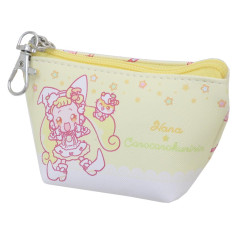 Japan Sanrio × Ojamajo Doremi Triangular Mini Pouch - Corocorokuririn × Hana Yellow