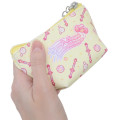 Japan Sanrio × Ojamajo Doremi Triangular Mini Pouch - Corocorokuririn × Hana Yellow - 2