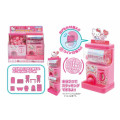 Japan Sanrio Toy Mini Capsules Gacha Machine - Hello Kitty & Tiny Chum : Pink - 2