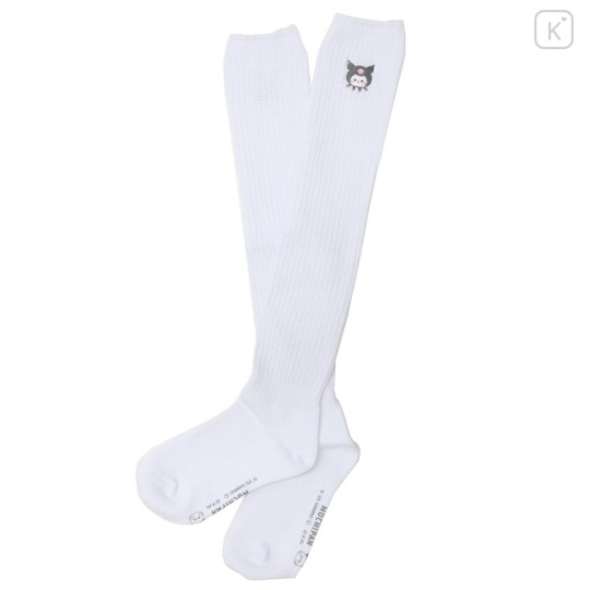 Japan Mochimochi Panda × Sanrio Loose Socks - Kuromi : 50cm Length - 1