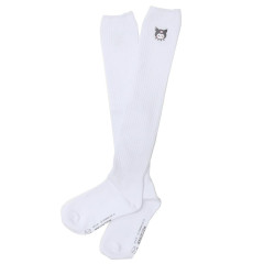 Japan Mochimochi Panda × Sanrio Loose Socks - Kuromi : 50cm Length