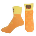 Japan Miffy Cuff Socks - Boris : Yellow Orange Flower - 3