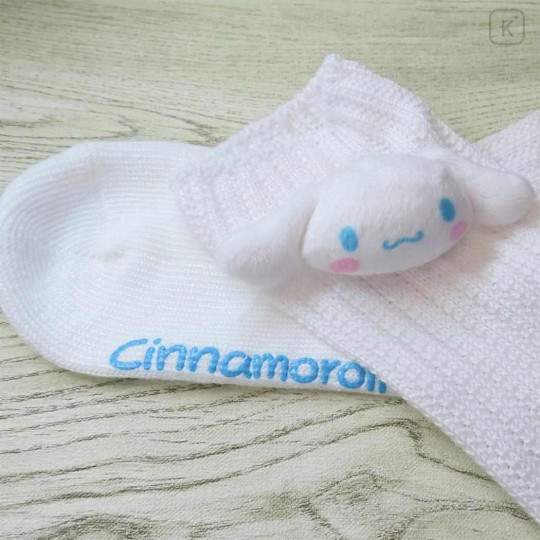 Japan Sanrio Mascot Loose Socks - Cinnamoroll : 30cm Length - 3